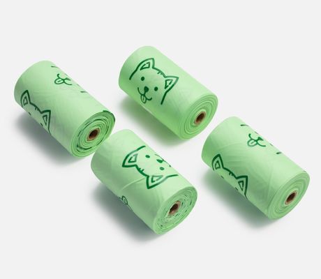 工場 オーダーメイド 環境に優しいコーンスターチ コンポスタブル 生物分解性 犬の糞袋