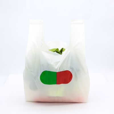 AISUN カスタマイズ 印刷 直接 工場販売 100% 生物分解 PLA PBAT スーパーマーケット用のコンポスタブル ショッピングバッグ