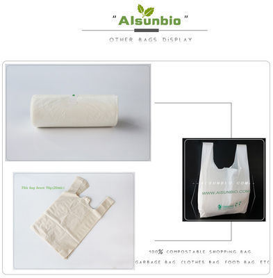 プラスチック・ベスト 生物分解性 ショッピングバッグ 堆肥性 セルロースバッグ フルカラー印刷