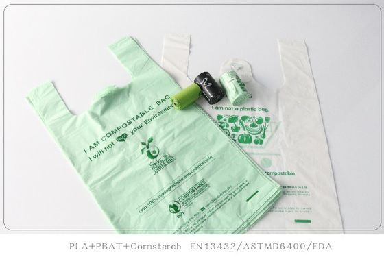 スーパーマーケットの包装用 複製可能なTシャツ袋