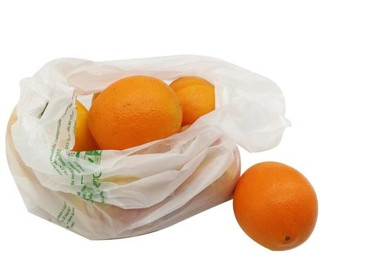 PLA 生物分解可能な買い物袋 堆肥可能なプラスチック カスタマイズされた