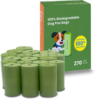 環境に優しい 堆肥化可能 生物分解可能 プラスチック製の犬糞袋