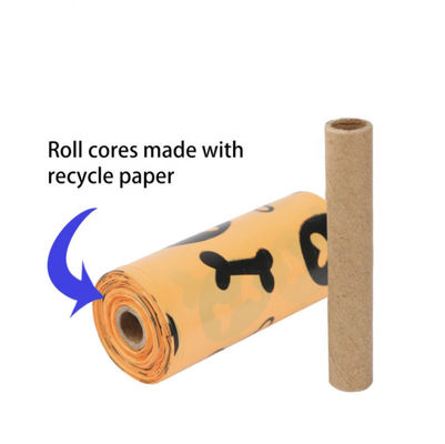 100pcs/roll 2.6ガロン 10l ハンドルネクタイ 生物分解可能 堆肥可能 キッチンゴミ ゴミ袋 ゴミ袋