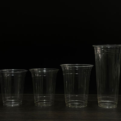 持ち帰り可用プラスチック ビールカップ プラカップ 冷たい飲み物 ミルクティー カスタマイズ 12 16 21オンス 生物分解可能なカップ