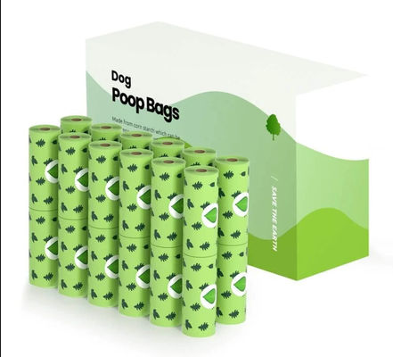 プリントされた生物分解性プラスチック製の犬糞袋 ペットクリーニング&トリミング
