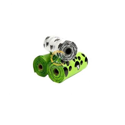 パーソナライズド コンポスタブル 犬糞袋 生物分解性 ペットゴミ袋 D6400 EN13432