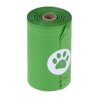 プラスチック製のコンポスタブル犬便袋 生物廃棄物袋 PLA PBAT