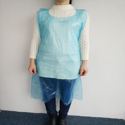 レストラン用 透明なプラスチック製の生物分解可能な使い捨てアプロン