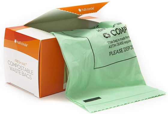 生物分解性100%のゴミ箱袋 堆肥性ゴミ箱 PLA PBAT