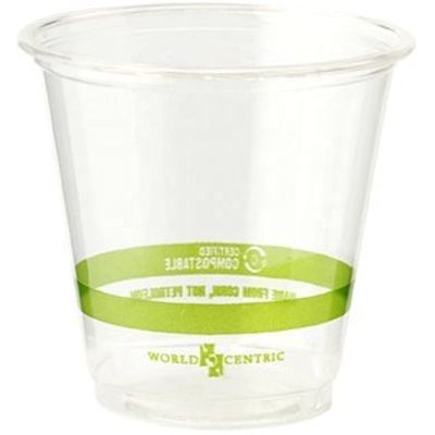 ソーダコーヒー茶のための透明なコンポスト可能な生物分解可能なPLAカップ