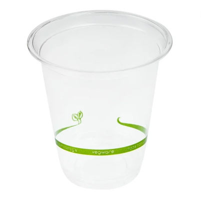 100% 堆肥可能 生物分解可能 PLA カップ 12 14 16 オンス 飲み水用